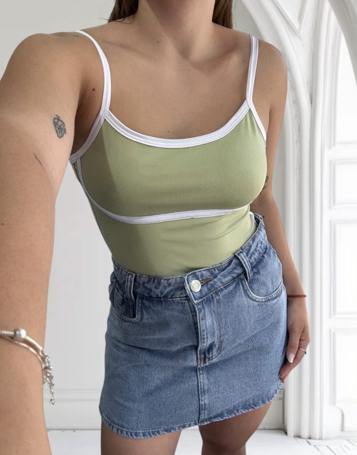 BODY BICOLOR - VERDE