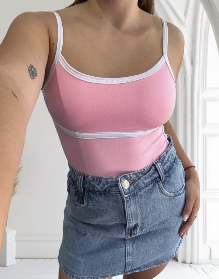 BODY BICOLOR - ROSADO