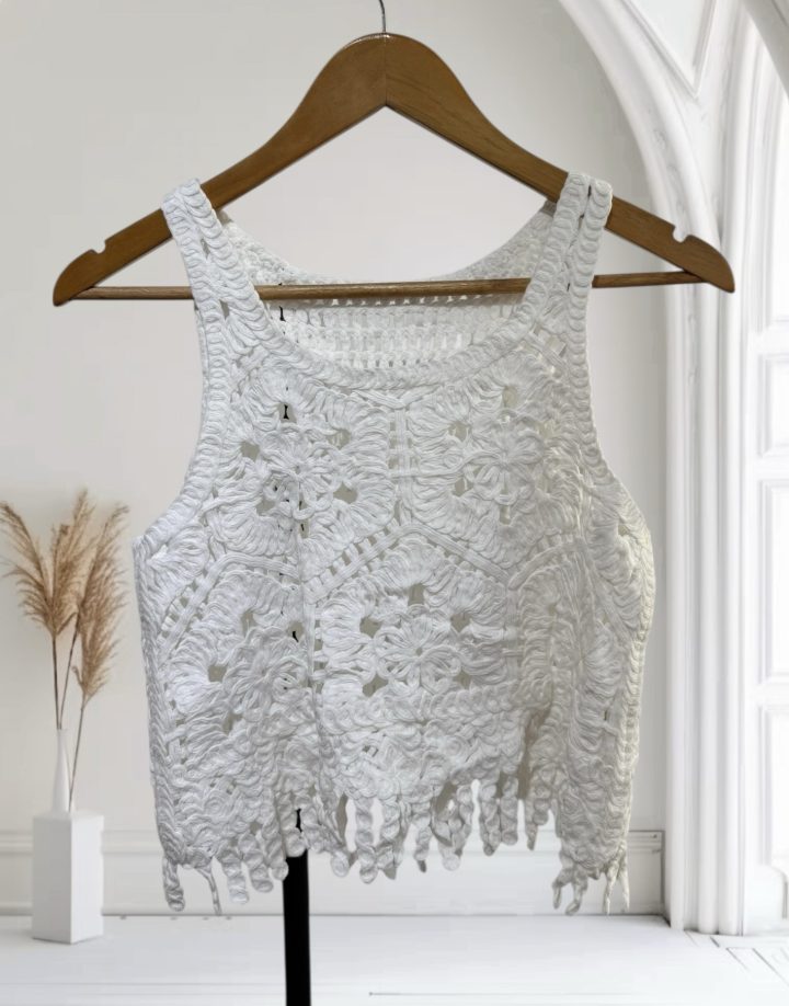 MUSCULOSA CON FLECOS - COD 005