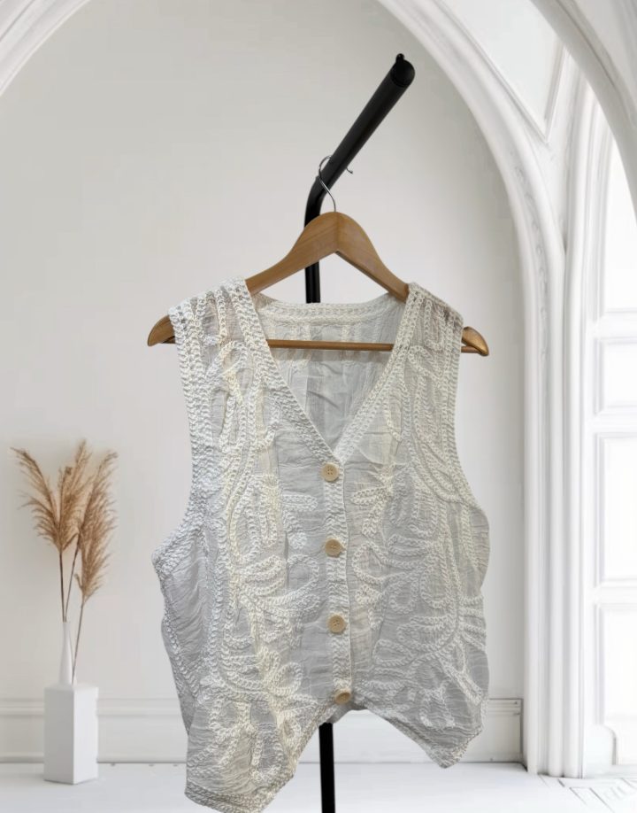 CHALECO CON BOTONES - COD 007