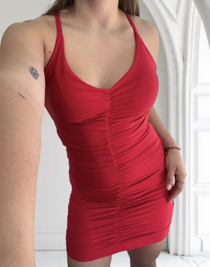 VESTIDO CHLOE - ROJO