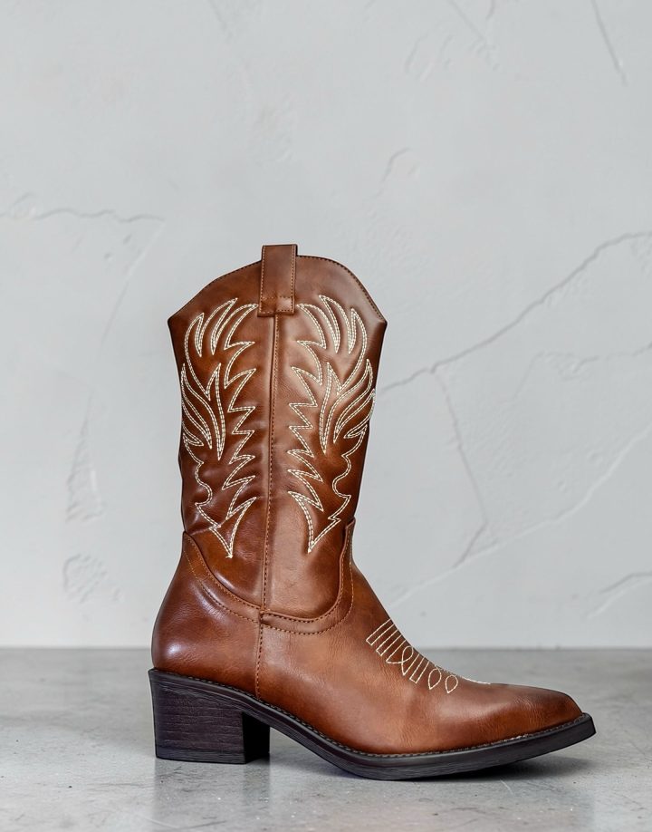BOTA TEXANA COD016 - CHOCOLATE