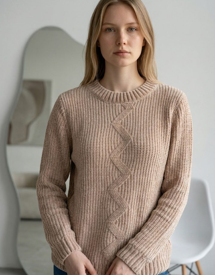 SWEATER ZIGZAG CHENILLE – COD HM067