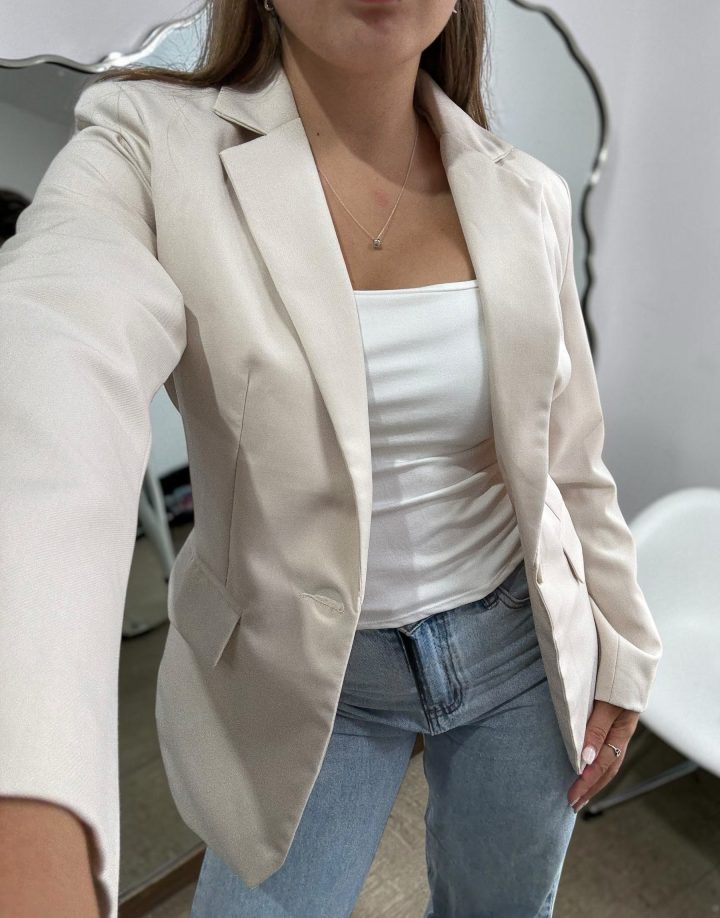 BLAZER SASTRERO - BEIGE