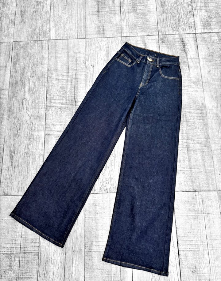 PANTALON JEAN HEBILLA GOTA – HM057 AZUL