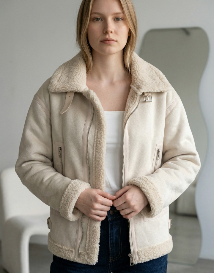 CAMPERA GAMULAN – COD CAM057 CRUDO