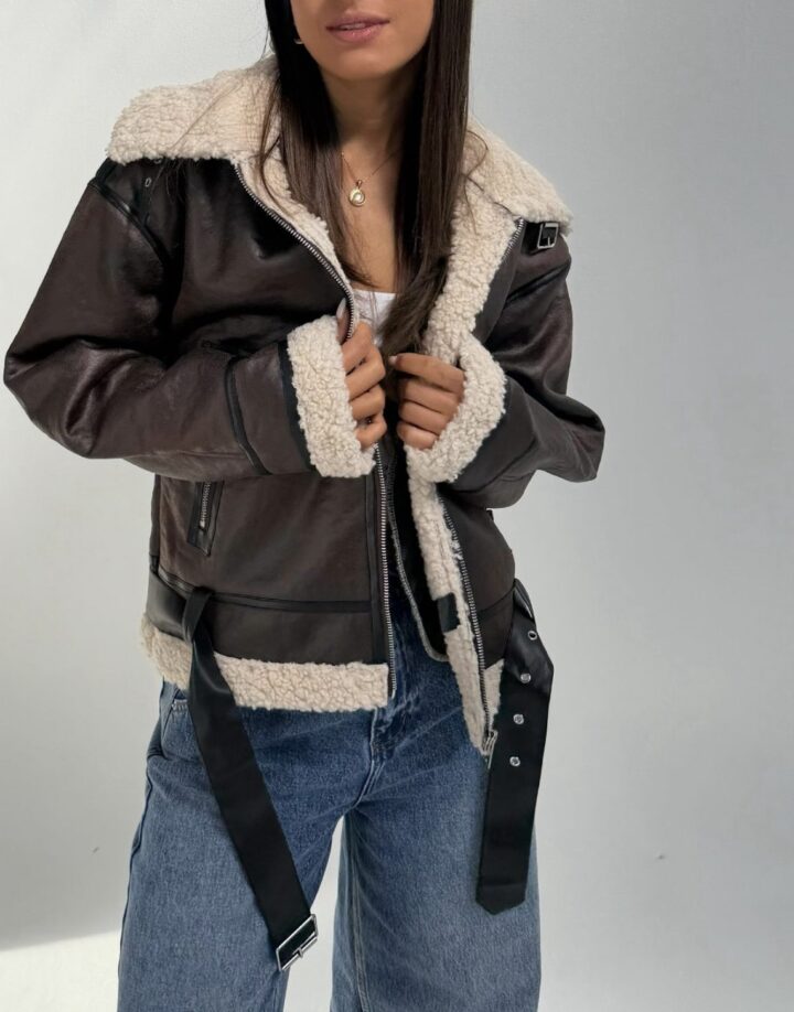 CAMPERA GAMULAN – cod g05 CHOCOLATE