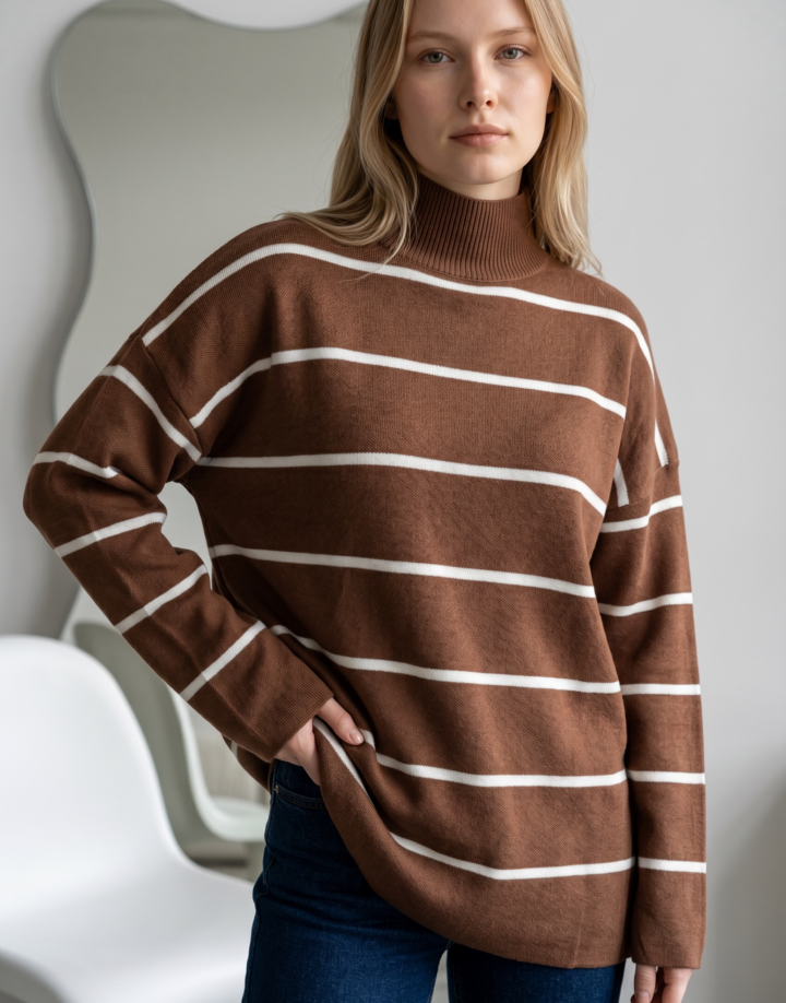 SWEATER MEDIA POLERA LARGO – COD DM01