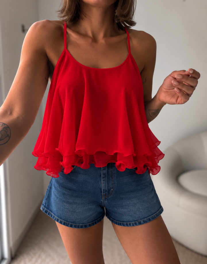 BLUSA VOLADOS